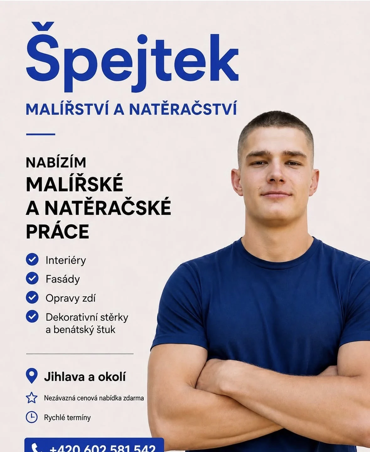 Ukázka práce Malířství Špejtek